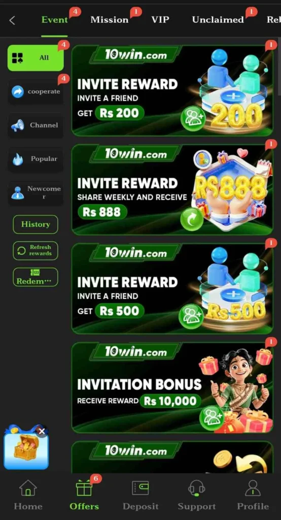 10Win Game APK – Download App for Free in Pakistan screenshot 1