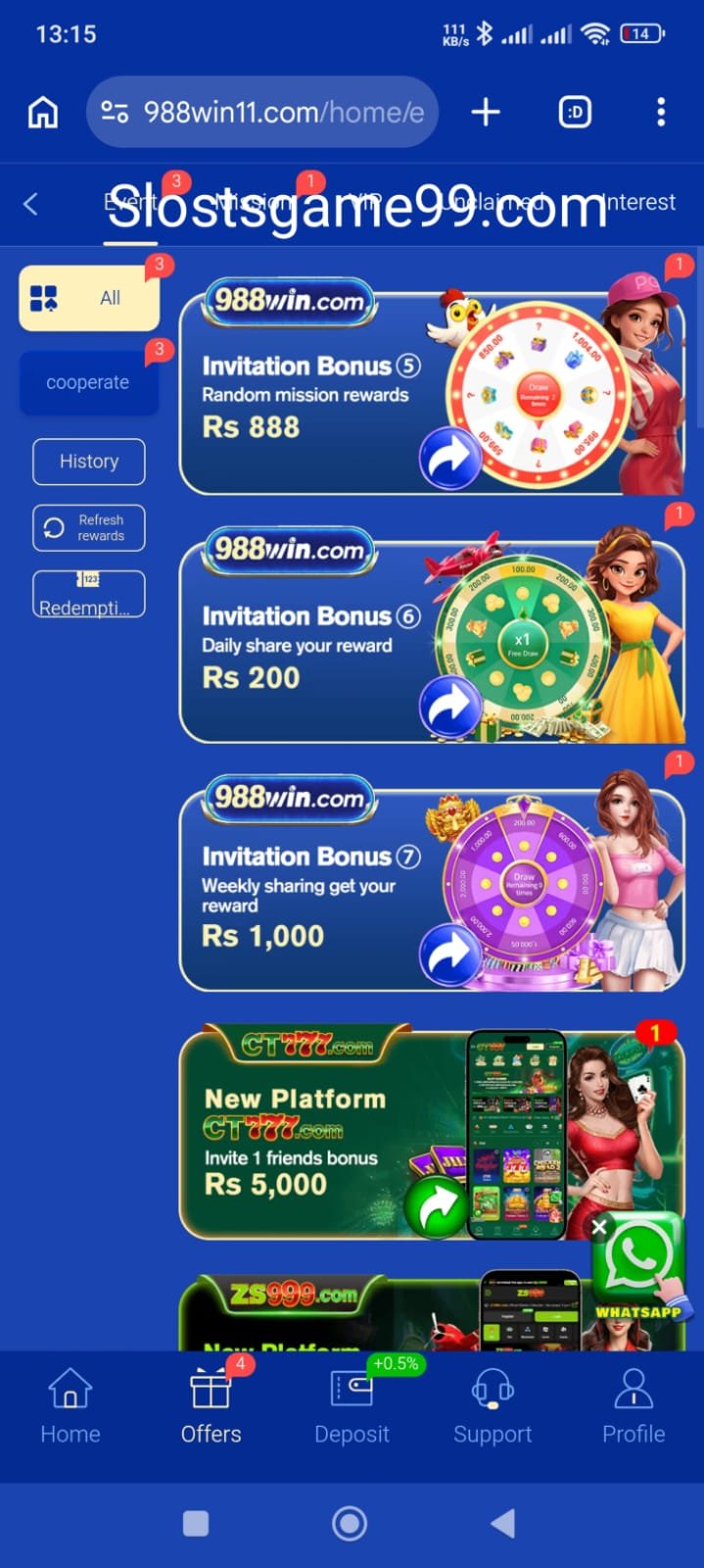 988 Win Game APK 2026 Review & Download Guide screenshot 2