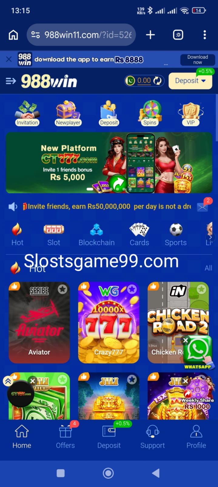 988 Win Game APK 2026 Review & Download Guide screenshot 3