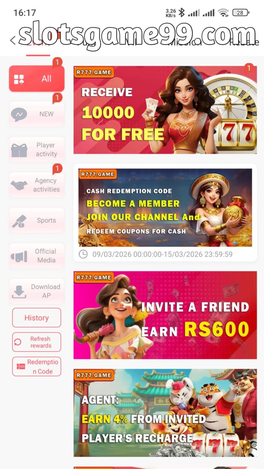 R777 Game APK for Android – Play, Win and Cash Out Easily screenshot 1