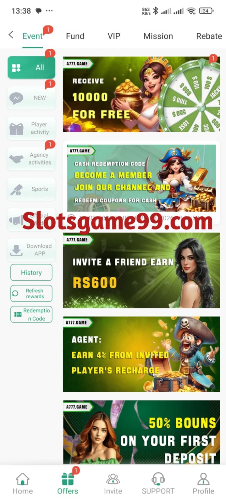 A777 Game APK – Play Smarter & Win Faster 2026 screenshot 1